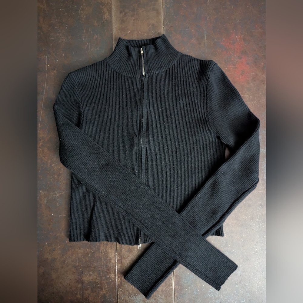 Luna Ivy Zipper Sweater